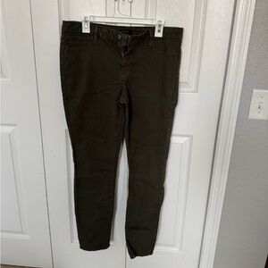 Army Green Skinny Jeans